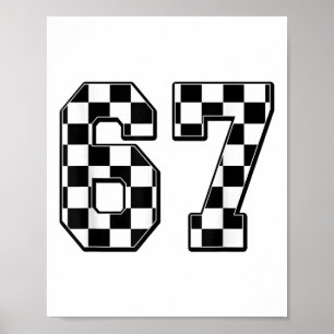 Poster Six Seven 67 Mème Numéro 67