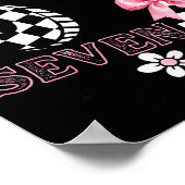 Poster Six Seven 6 7 Checkered Cute Coquette Bow Girly 67 (Coin)