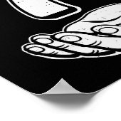 Poster Six Seven 6 7 Mème Argot Gen Alpha 6 7 Mains Coupl (Coin)