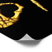 Poster Six Seven 6 7 Meme Funny Skeleton Hands Sign Let's (Coin)