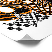 Poster Six Seven Basketball, Funny 67 Basketball, Retro G (Coin)