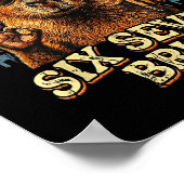 Poster Six Seven Bruh 67 Capybara 6 7 Funny Meme Animal 6 (Coin)