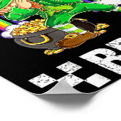 Poster Six Seven Bruh Dabbing Leprechaun Saint-Patrick (Coin)
