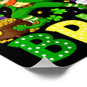 Poster Six Seven Bruh Saint-Patrick Leprechaun fait le da (Coin)