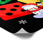 Poster Six Seven Christmas Three Dice Santa Hat 67 Meme  (Coin)