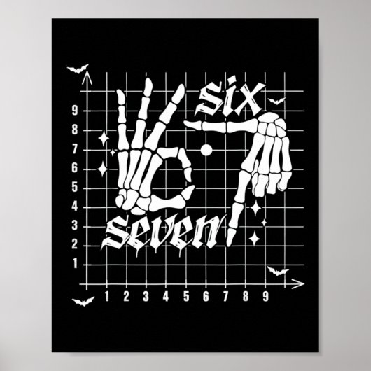 Poster Six Seven Coordinate (6  (Devant)