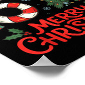 Poster Six Seven Drôle 6 7 Meme Noël (Coin)