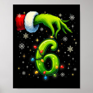 Poster Six Seven Drôle De Noël Meme Couple Correspondant