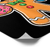 Poster Six Seven Gingerbread 67 Funny Christmas Boys Kids (Coin)