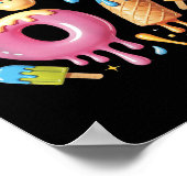 Poster Six Seven Glace Drip Cool Meme 67 Drôle Numéro (Coin)
