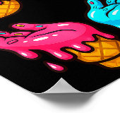 Poster Six Seven Glace Drip Meme 67 Drôle Gen Alpha S (Coin)