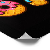 Poster Six Seven Ice Cream Drip Cool Meme 67 Funny Number (Coin)