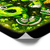 Poster Six seven lucky shamrock 67 st patricks day boy (Coin)