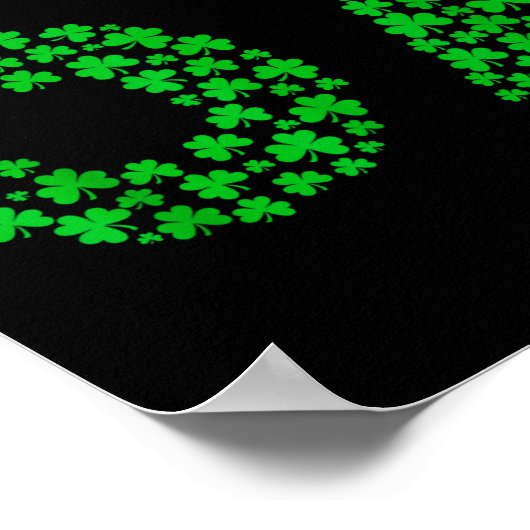 Poster Six Seven Meme 67 St Patrick's Day Shamrocks Men W (Coin)