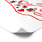 Poster Six Seven Mème Numéro 7 Couples Correspondants Sai (Coin)