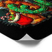 Poster Six Seven Santa Bigfoot Christmas Sasquatch 67 Fun (Coin)