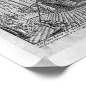 Poster Six statues royales détruites à Paris (Coin)