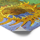Poster Six tournesols, Van Gogh (Coin)