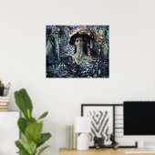 Poster Six-winged Seraphim (Azrael) by Mikhail Vrubel (Bureau à domicile)