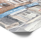 Poster Sixième avenue, Pente du parc (Coin)