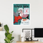 Poster Sixième Salon international des fleurs (US00282) (Bureau à domicile)