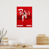 Poster Sizzling à Paris (Cuisine)