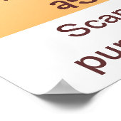 Poster Sjabloon Carnaval (Hoek)