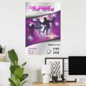 Poster Sjabloon Dance (Thuiskantoor)