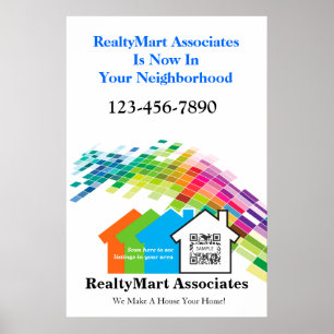 Poster Sjabloon House Realtors