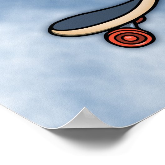 Poster Sk8fish Fred (Coin)