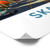 Poster Skagway Alaska Travel Print (Coin)