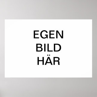 Poster Skapa egen Affisch/Poster med egen bild och texte