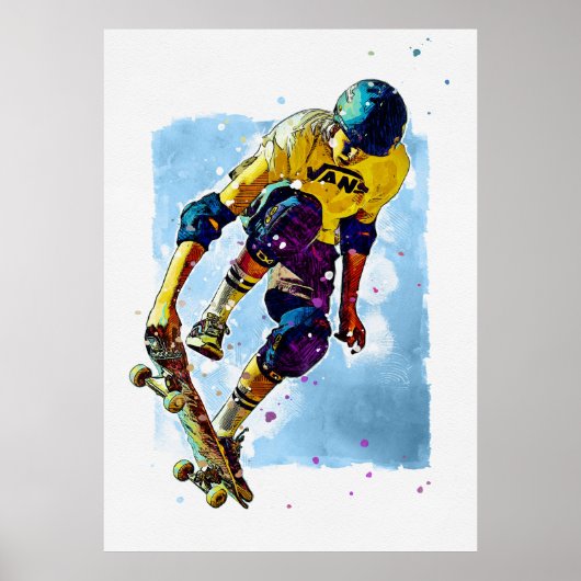 Poster Skate (Devant)
