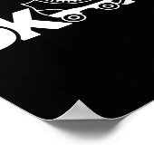 Poster Skate Roller Skate Roller Skating Roller Skater  (Coin)