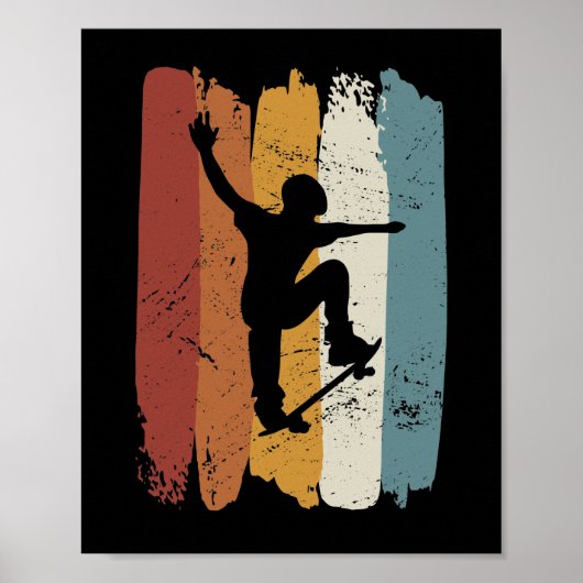 Poster Skateboard (Devant)