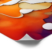 Poster Skateboard Bernese Mountain Dog (Coin)