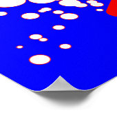 Poster skateboard : bulles : (Coin)
