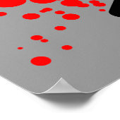 Poster skateboard : bulles : (Coin)