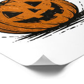 Poster Skateboarding Ghost Halloween (Coin)