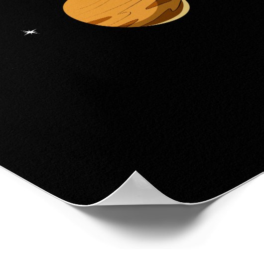 Poster Skateboarding pour l'astronaute spatial (Coin)