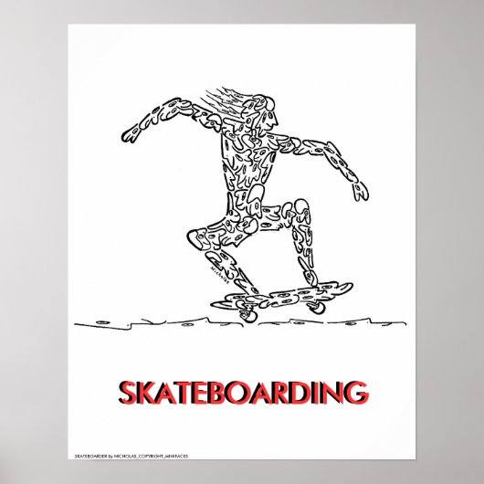 POSTER SKATEBOARDS (Devant)