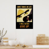 Poster Skateboards - ne jamais abandonner l'affiche (Cuisine)