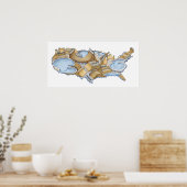 Poster SkatePark USA (Cuisine)