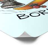 Poster Skater Boy Skateboard (Coin)