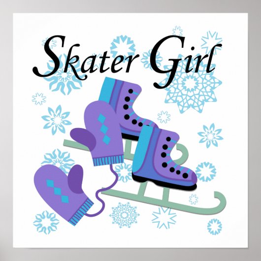 Poster Skater Girl (Devant)