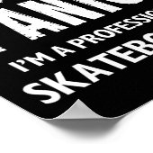 Poster Skateur  (Coin)
