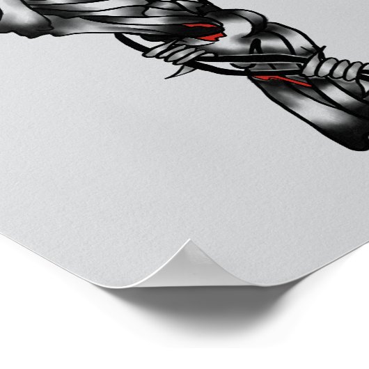 Poster Skeletal Hand (Coin)