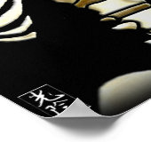 Poster Skeleton and Heart Print (Coin)