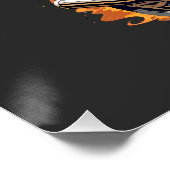 Poster Skeleton Biker | Motorcycle Lover | Haut cyclisme (Coin)