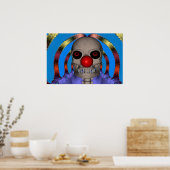 Poster Skeleton Clown (Cuisine)